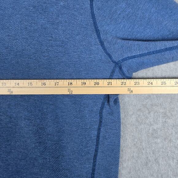 Tommy Bahama Mens Size Large Reversible 1/4 Zip Pullover Sweater Blue Green - Picture 15 of 16